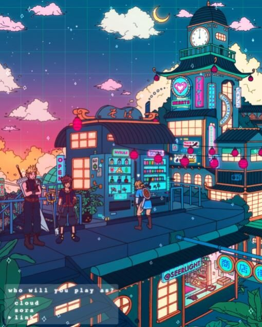 Town Square - Seerlight SuperRare Collection