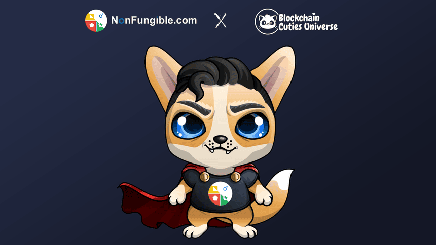 Blockchain Cuties listed on NonFungible!