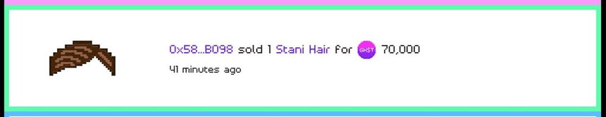 aavegotchi stani hair