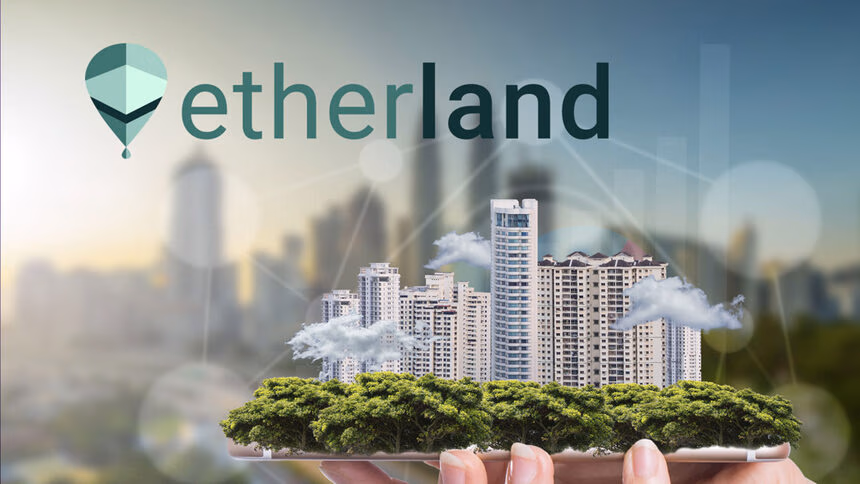 Catch real world estate with Etherland mobile
