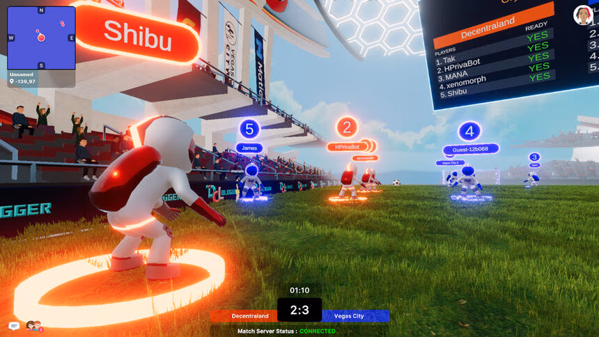 2020 decentraland moonshot