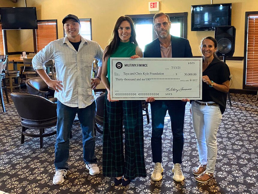 military finance taya chris kyle fondation