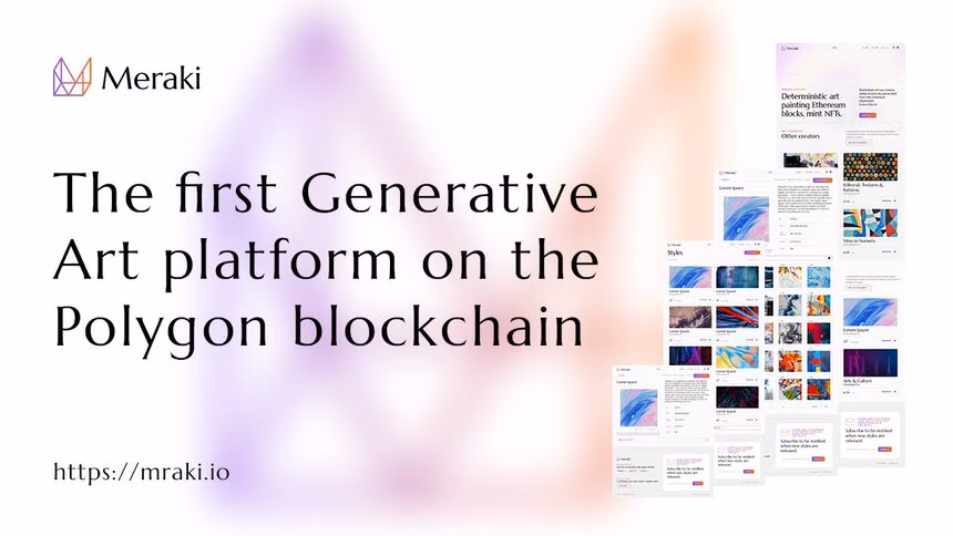 meraki marketplace NFT