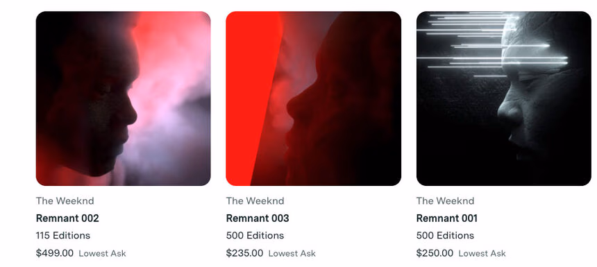 nft weeknd collection