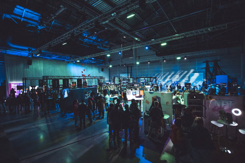 non fungible conference booth 2022