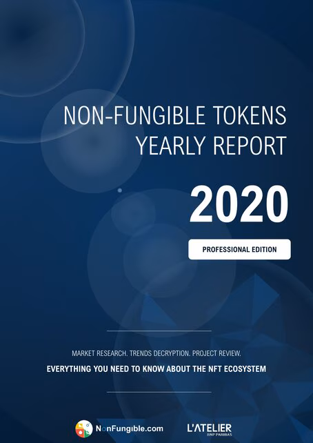 2020 Yearly Art Market Report cover