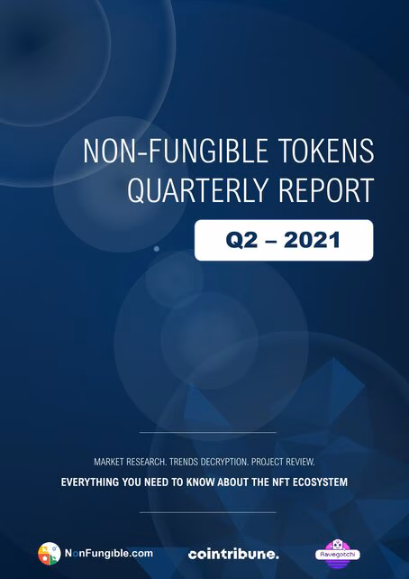 2021 Q2 NFT Market Report cover