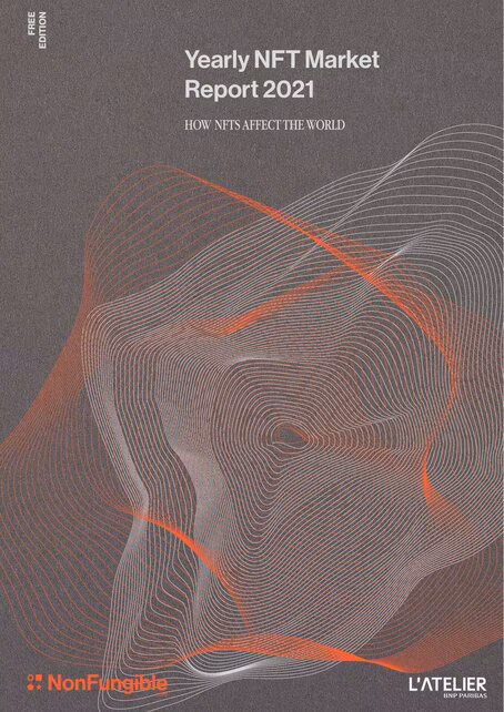 2021 Yearly NFT Market Report cover