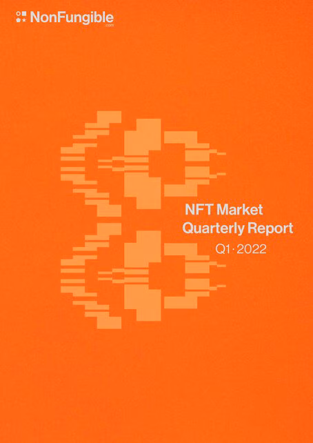 2022 Q1 NFT Market Report cover