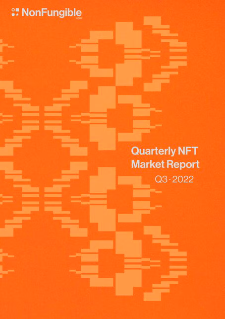 2022 Q3 NFT Market Report cover